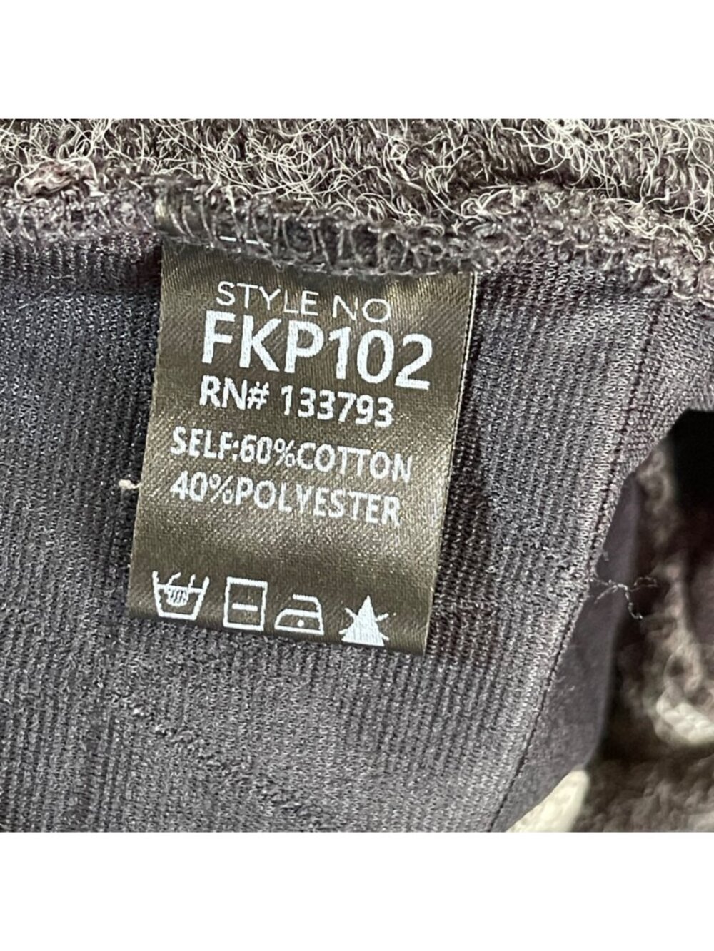POL See It Through Sweatsuit Cargo Pant Jacket Size L Large Grey FKJ97 FKP102 - Picture 5 of 11
